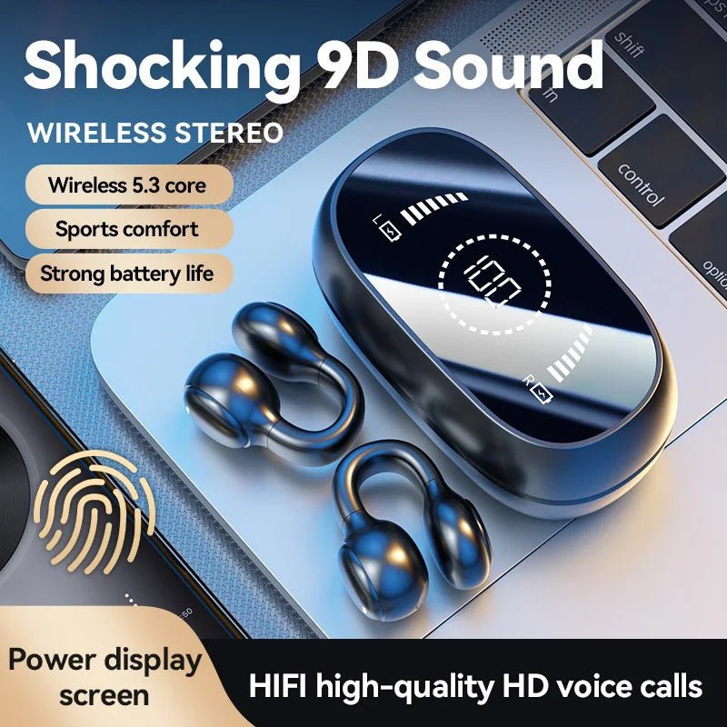 Original M47 Wireless Earbuds Bluetooth Headset Charging Earphones Bone Conduction Headphones Sport With Mic free - Tara's Tiny Treasures