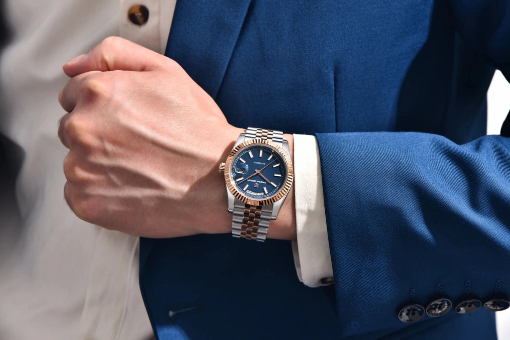 PAGANI DESIGN 2026 New Enamel Dial DD36 Luxury Silver Gold Automatic Watch For Men AR Sapphire crystal Mechanical Wristwatch Men - Tara's Tiny Treasures