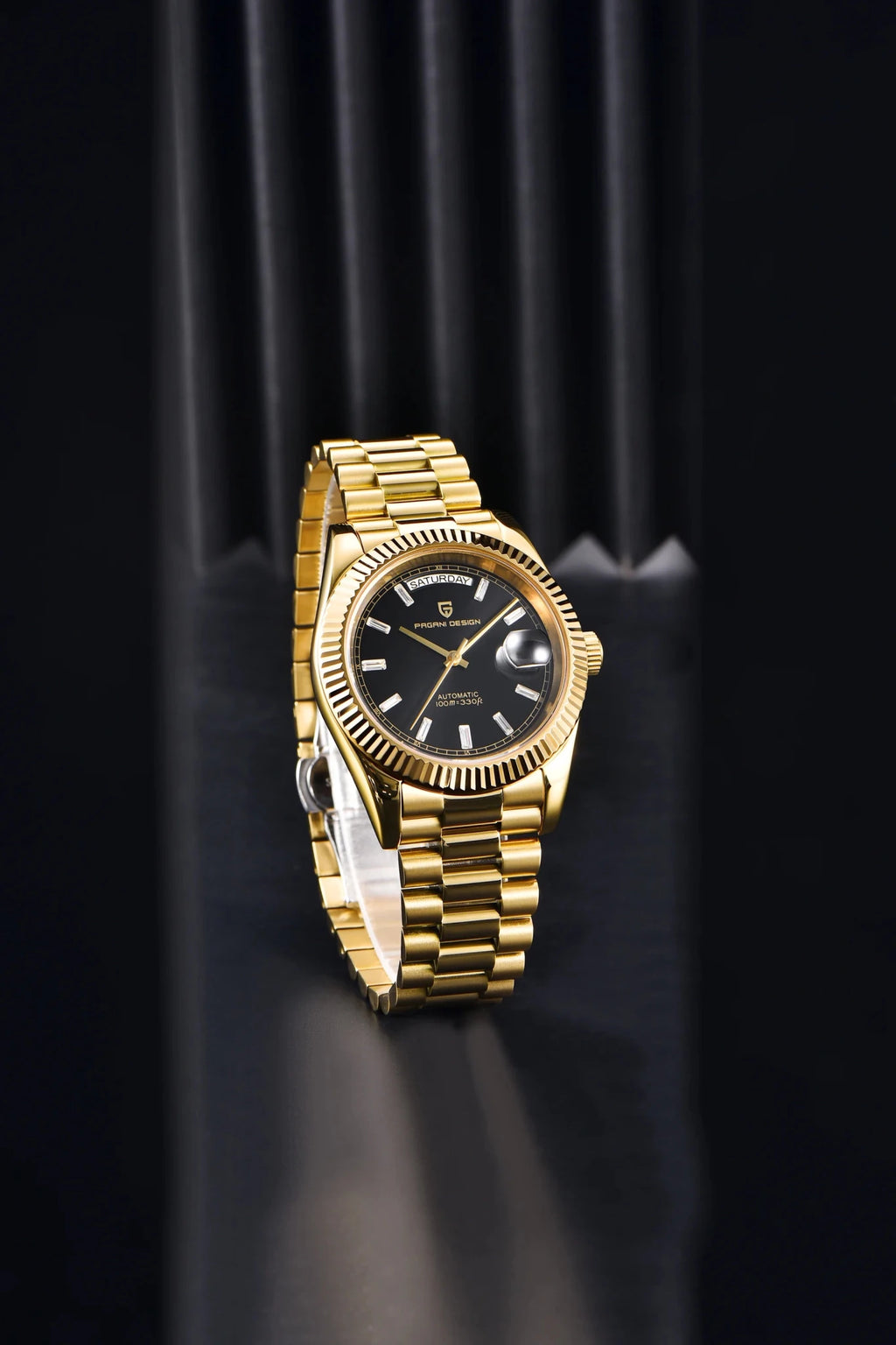 PAGANI DESIGN New Week Calendar Type Watch Japan Movt Waterproof Mechanical Man watch 316L All Steel Luxury Luminous Men watch - Tara's Tiny Treasures