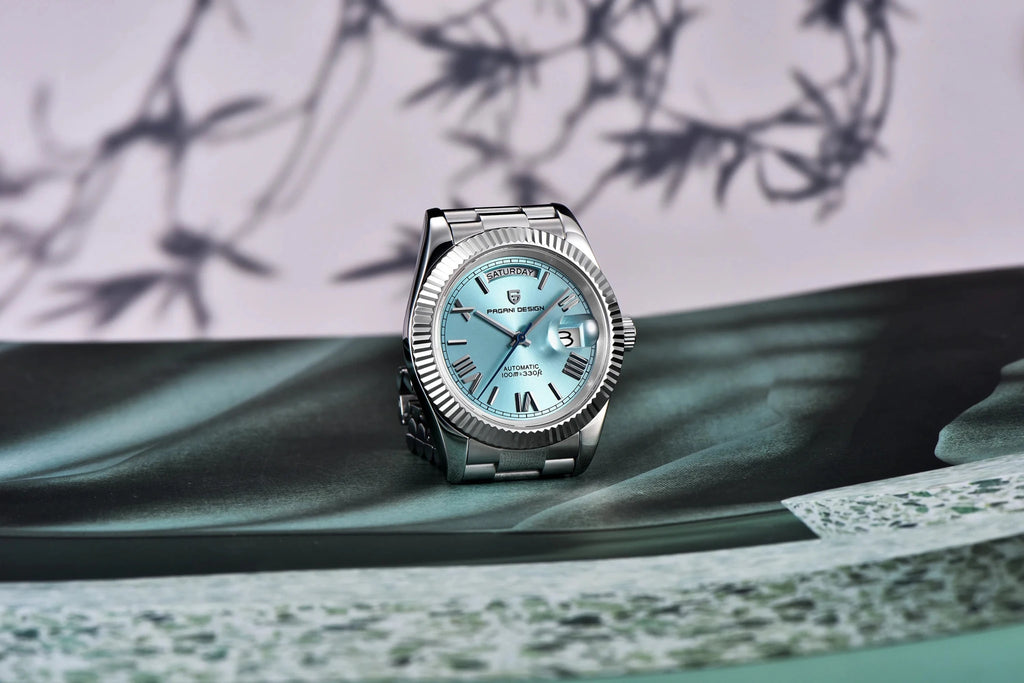 PAGANI DESIGN New Week Calendar Type Watch Japan Movt Waterproof Mechanical Man watch 316L All Steel Luxury Luminous Men watch - Tara's Tiny Treasures