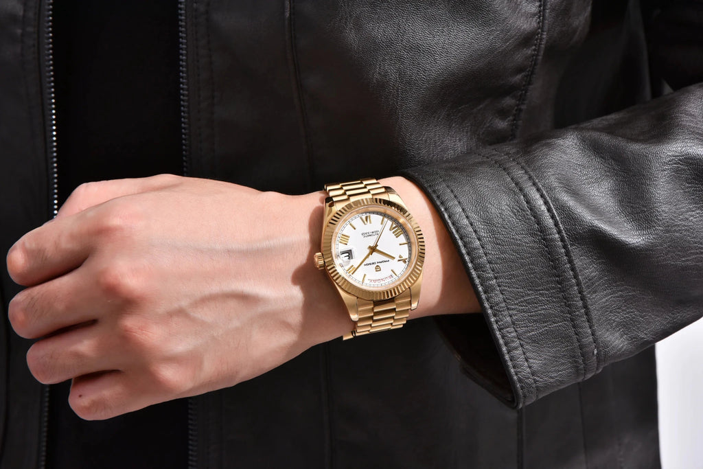 PAGANI DESIGN New Week Calendar Type Watch Japan Movt Waterproof Mechanical Man watch 316L All Steel Luxury Luminous Men watch - Tara's Tiny Treasures