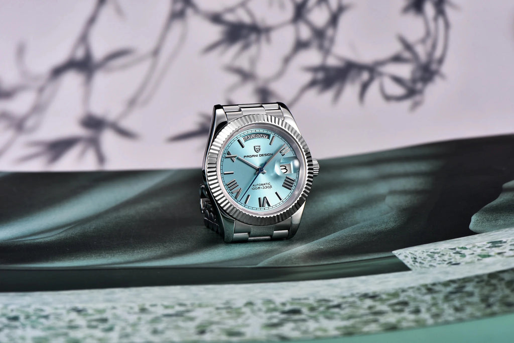 PAGANI DESIGN New Week Calendar Type Watch Japan Movt Waterproof Mechanical Man watch 316L All Steel Luxury Luminous Men watch - Tara's Tiny Treasures