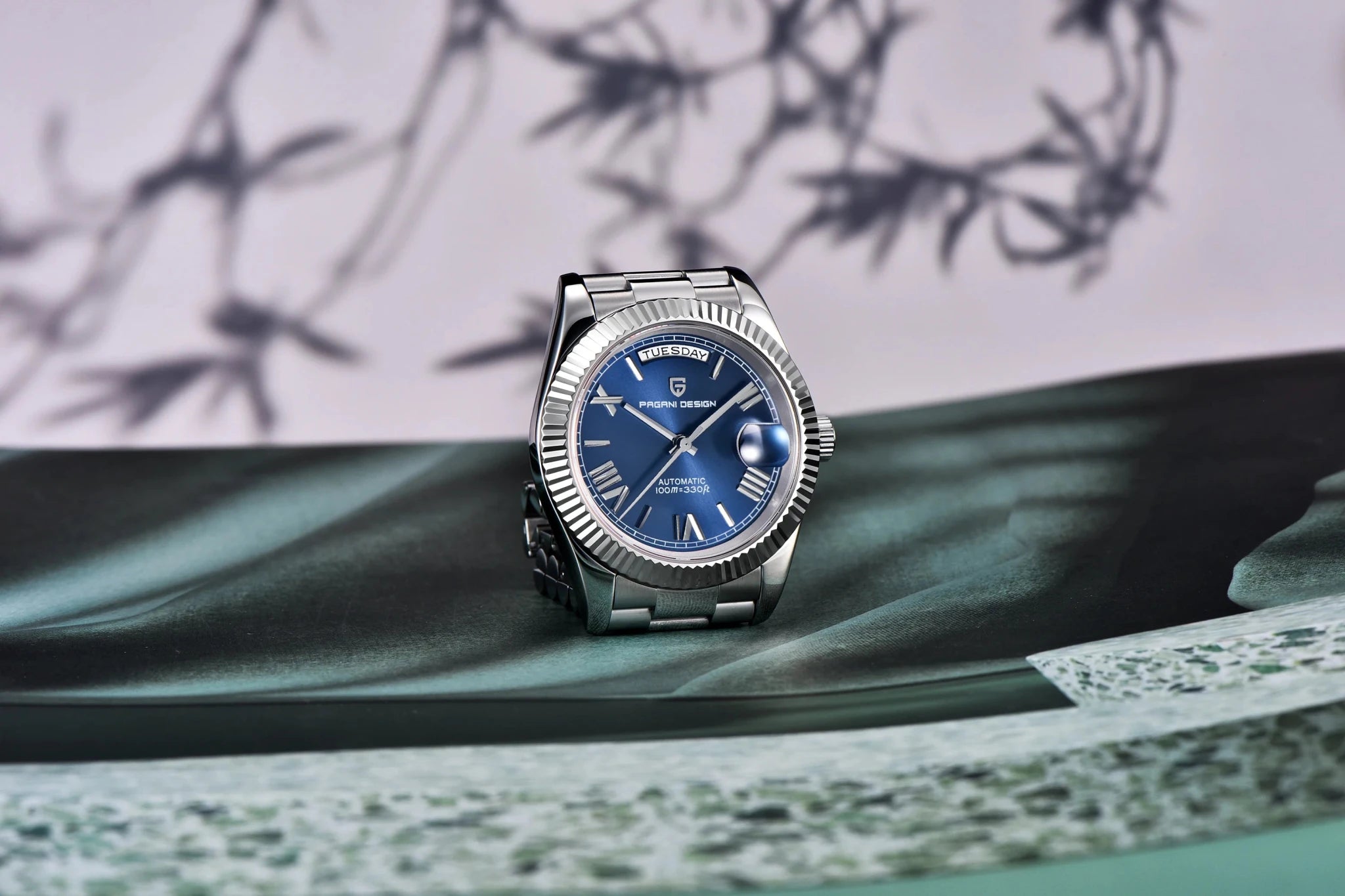 PAGANI DESIGN New Week Calendar Type Watch Japan Movt Waterproof Mechanical Man watch 316L All Steel Luxury Luminous Men watch - Tara's Tiny Treasures