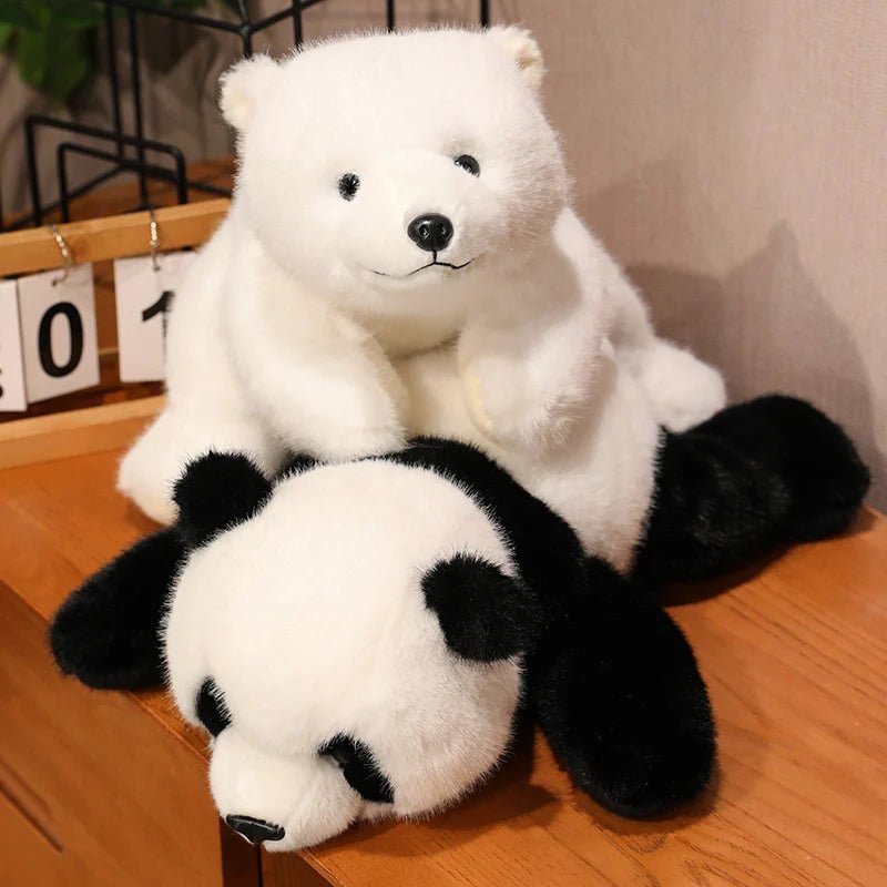 Panda Plush Comfort Soft Animal Plush Raccoon Fox Bear Floor Cushion Birthday Gifts Soft Pillow Toys for Girls Gift Room Decor - Tara's Tiny Treasures