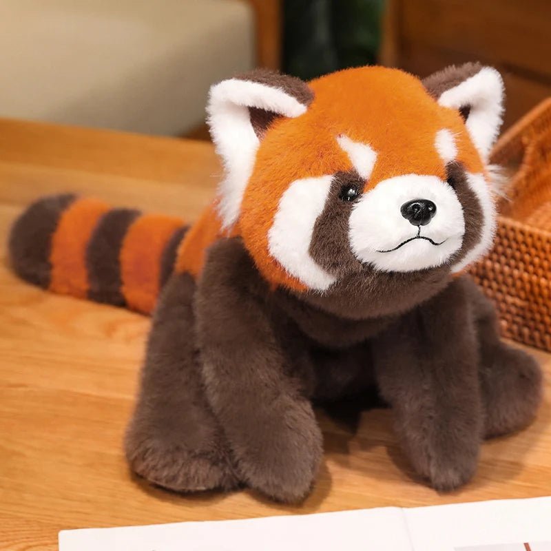 Panda Plush Comfort Soft Animal Plush Raccoon Fox Bear Floor Cushion Birthday Gifts Soft Pillow Toys for Girls Gift Room Decor - Tara's Tiny Treasures