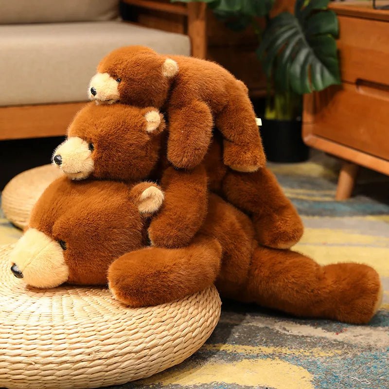 Panda Plush Comfort Soft Animal Plush Raccoon Fox Bear Floor Cushion Birthday Gifts Soft Pillow Toys for Girls Gift Room Decor - Tara's Tiny Treasures