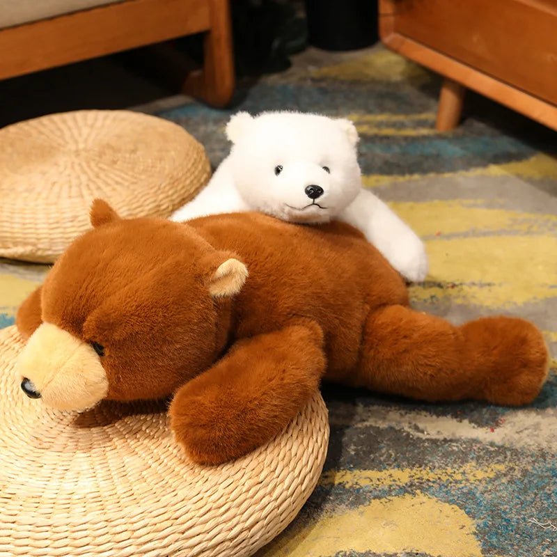 Panda Plush Comfort Soft Animal Plush Raccoon Fox Bear Floor Cushion Birthday Gifts Soft Pillow Toys for Girls Gift Room Decor - Tara's Tiny Treasures
