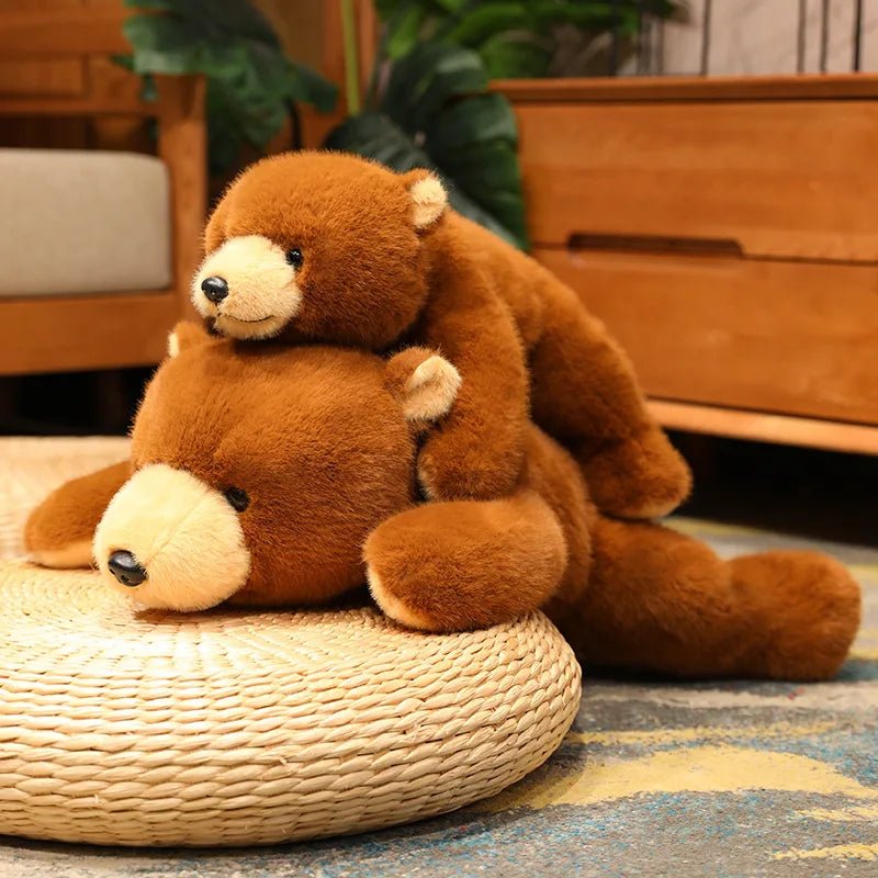 Panda Plush Comfort Soft Animal Plush Raccoon Fox Bear Floor Cushion Birthday Gifts Soft Pillow Toys for Girls Gift Room Decor - Tara's Tiny Treasures