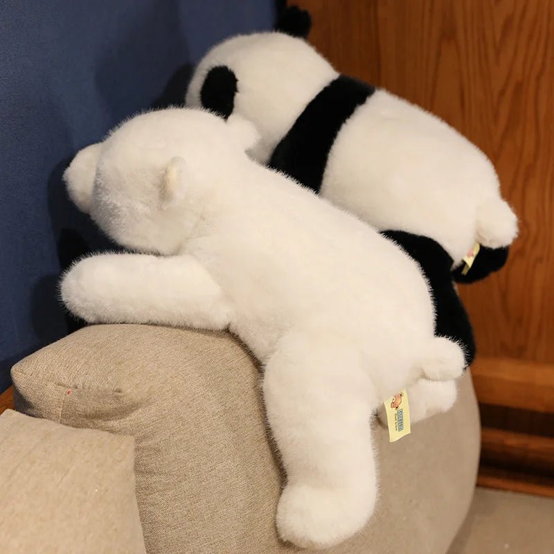 Panda Plush Comfort Soft Animal Plush Raccoon Fox Bear Floor Cushion Birthday Gifts Soft Pillow Toys for Girls Gift Room Decor - Tara's Tiny Treasures