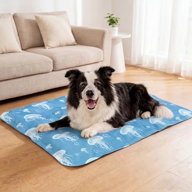 Pet Cooling Mat for Dogs And Cats Air Conditioning Gel Mat for Pets Soft Breathable Waterproof Non-Slip Pet Mat for Hot Weather - Tara's Tiny Treasures