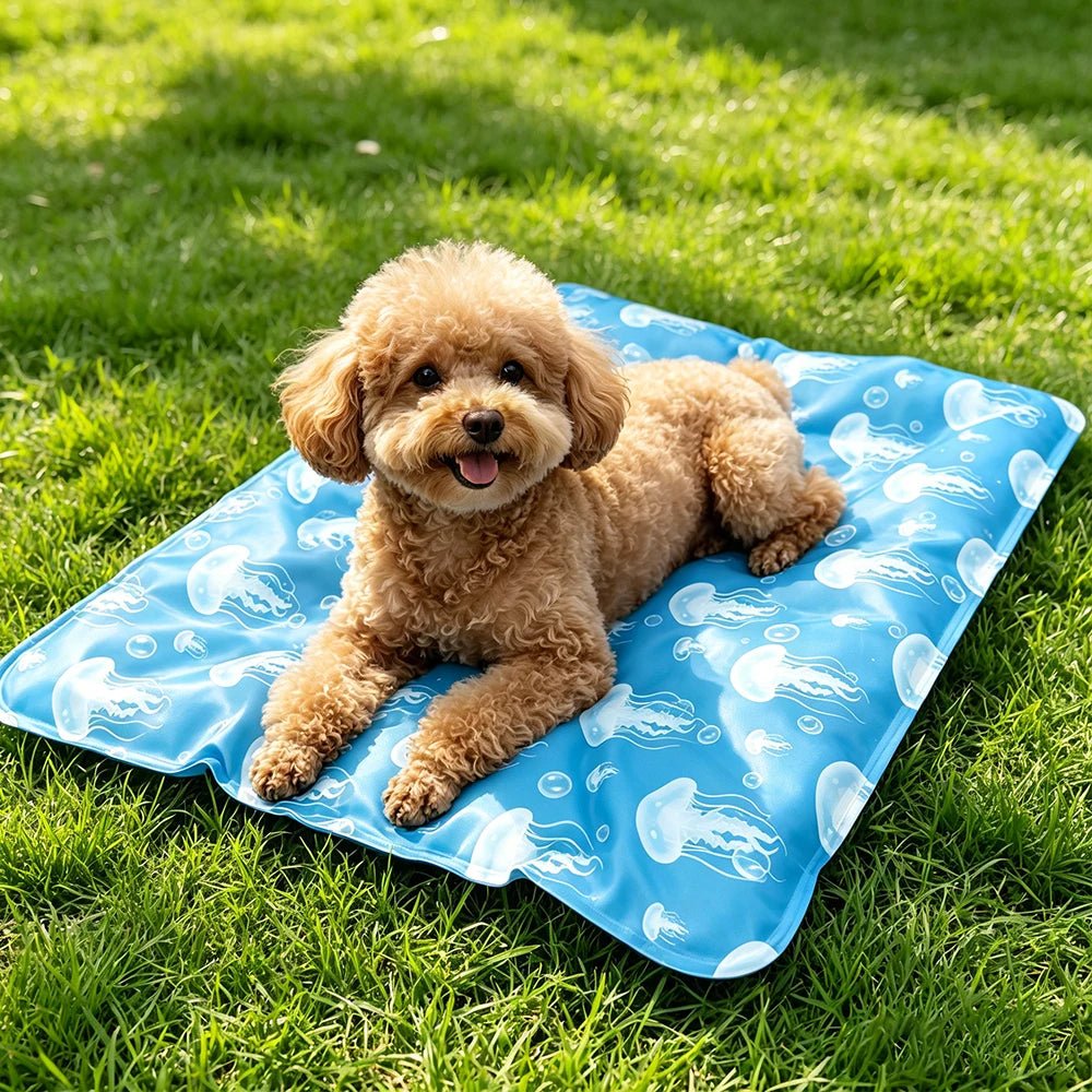 Pet Cooling Mat for Dogs And Cats Air Conditioning Gel Mat for Pets Soft Breathable Waterproof Non-Slip Pet Mat for Hot Weather - Tara's Tiny Treasures