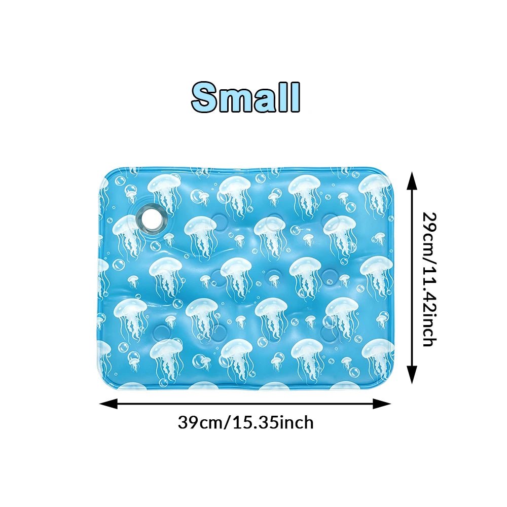 Pet Cooling Mat for Dogs And Cats Air Conditioning Gel Mat for Pets Soft Breathable Waterproof Non-Slip Pet Mat for Hot Weather - Tara's Tiny Treasures