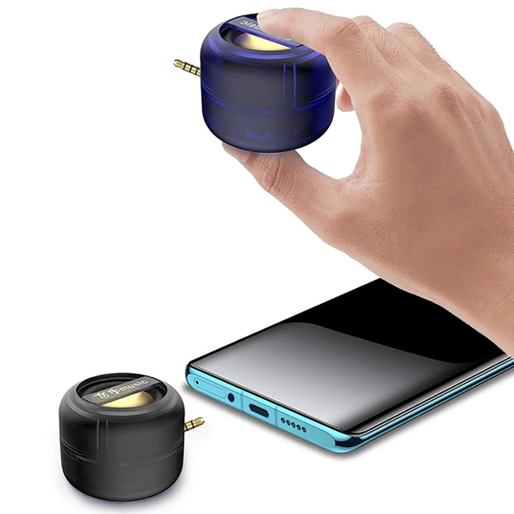 Portable Mini Speaker Universal 3.5mm Plug in Jack Mini Sound Box Mobile Phone Speaker Amplifier External Wired Speakers Hot - Tara's Tiny Treasures