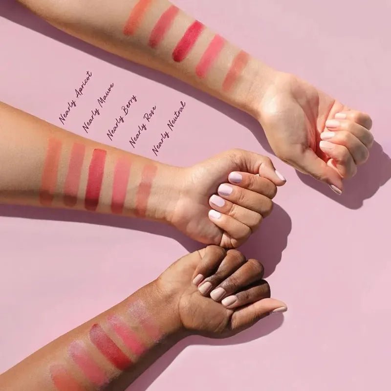 Rare Beauty Melting Cream Blush Makeup Matte Pearlescent Texture Glitter Blush Highlighter Bright nourish moisturize Lip Gloss - Tara's Tiny Treasures