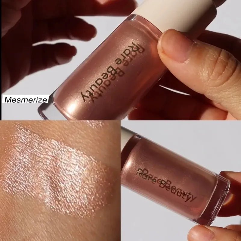 Rare Beauty Melting Cream Blush Makeup Matte Pearlescent Texture Glitter Blush Highlighter Bright nourish moisturize Lip Gloss - Tara's Tiny Treasures