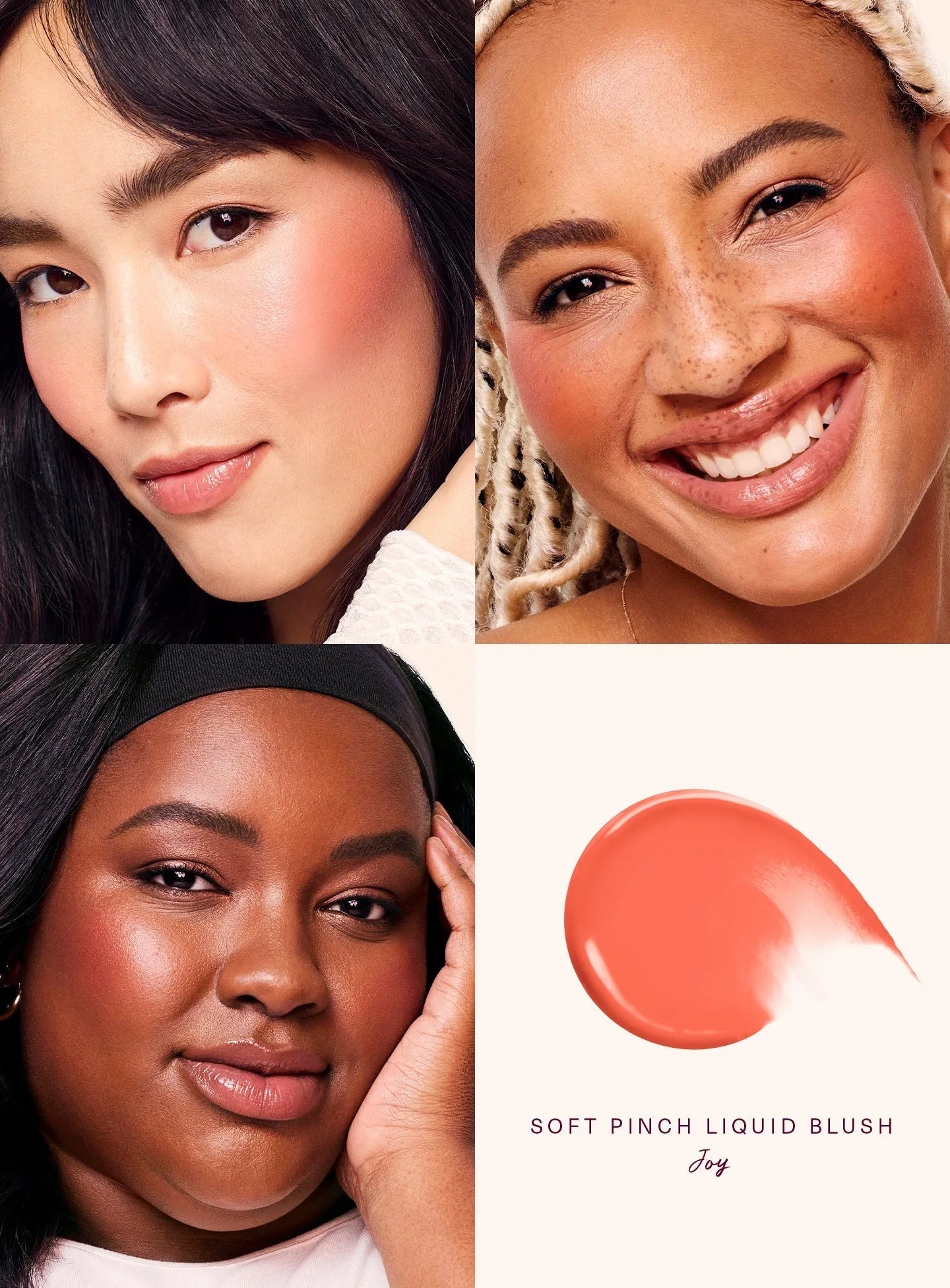 Rare Beauty Melting Cream Blush Makeup Matte Pearlescent Texture Glitter Blush Highlighter Bright nourish moisturize Lip Gloss - Tara's Tiny Treasures