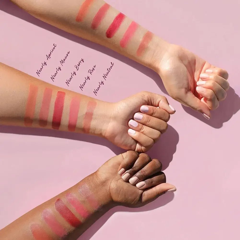 Rare Beauty Melting Cream Blush Makeup Matte Pearlescent Texture Glitter Blush Highlighter Bright nourish moisturize Lip Gloss - Tara's Tiny Treasures