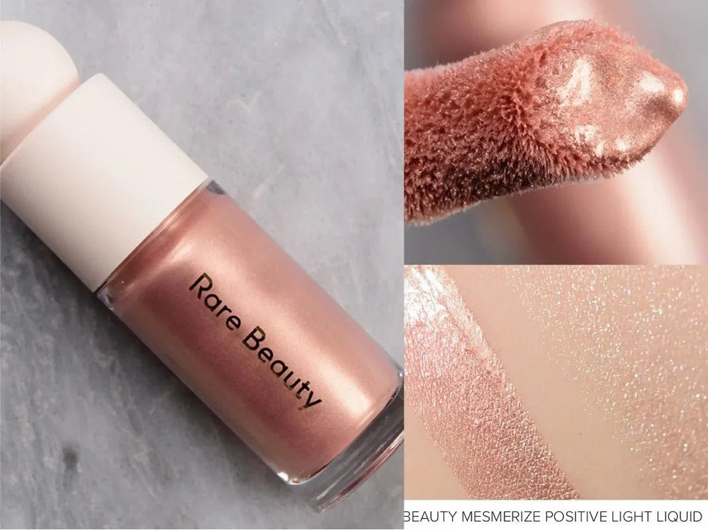Rare Beauty Melting Cream Blush Makeup Matte Pearlescent Texture Glitter Blush Highlighter Bright nourish moisturize Lip Gloss - Tara's Tiny Treasures