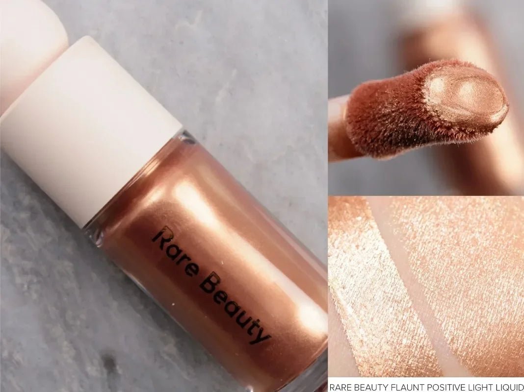 Rare Beauty Melting Cream Blush Makeup Matte Pearlescent Texture Glitter Blush Highlighter Bright nourish moisturize Lip Gloss - Tara's Tiny Treasures