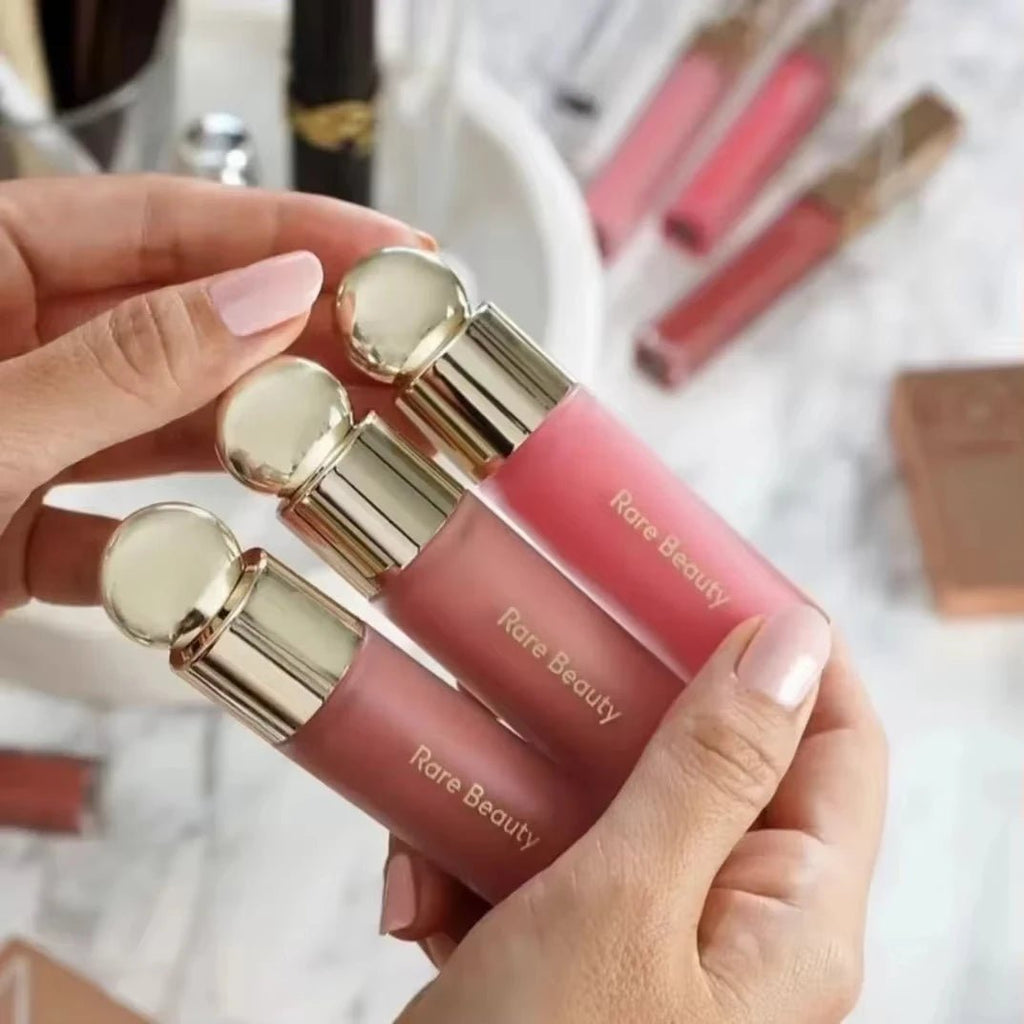 Rare Beauty Soft Pinch Liquid Blush Silky and Glides On Smoothly Long Lasting Plump Makeup Hope Love Virtue Happy Wonder Worth - Tara's Tiny Treasures