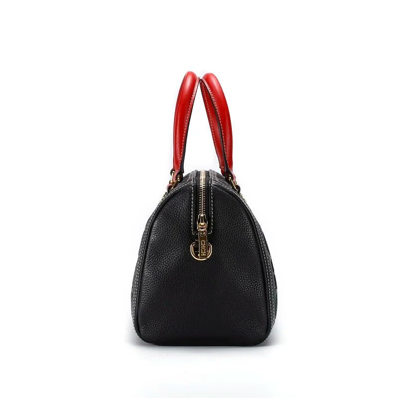 Retro Classic Women's Large Capacity Handbag Fashion Simple Pure Colour Design Daily Commute Travel Essential Shoulder Bag - Tara's Tiny Treasures