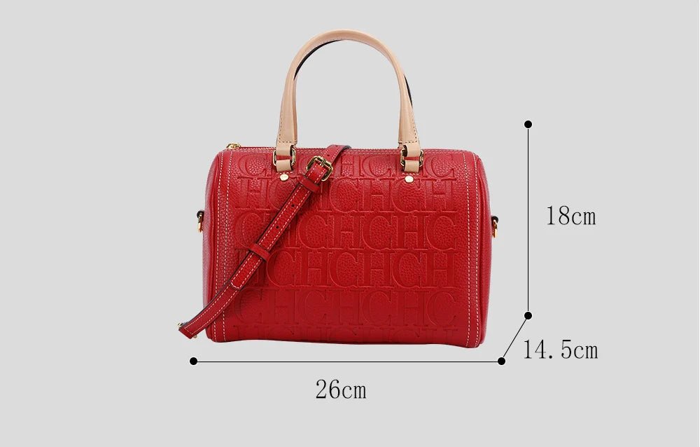Retro Classic Women's Large Capacity Handbag Fashion Simple Pure Colour Design Daily Commute Travel Essential Shoulder Bag - Tara's Tiny Treasures