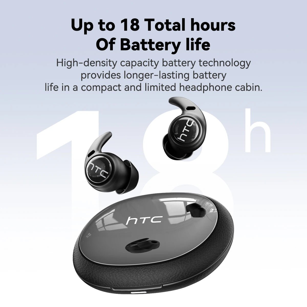 Sleeping Earphones HTC NE76 AI Translation Earbuds Wireless Bluetooth Noise Reduction HIFI Music Stereo Sound Headphones - Tara's Tiny Treasures