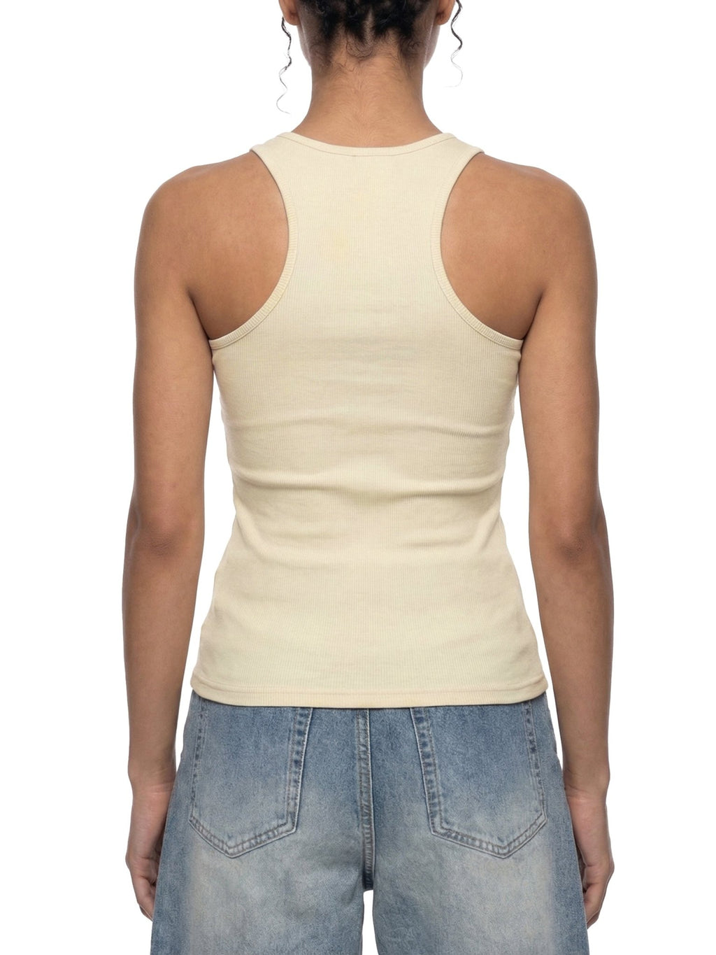 Slim Fit Ribbed Racerback Tank Top - Tara's Tiny Treasures