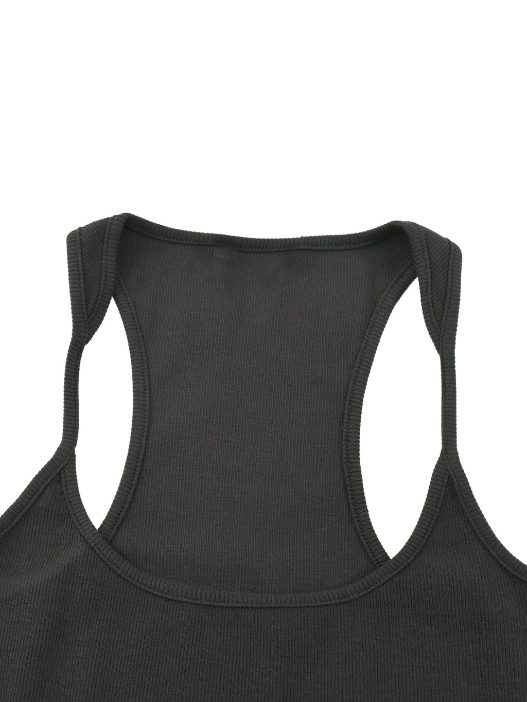 Slim Fit Ribbed Racerback Tank Top - Tara's Tiny Treasures