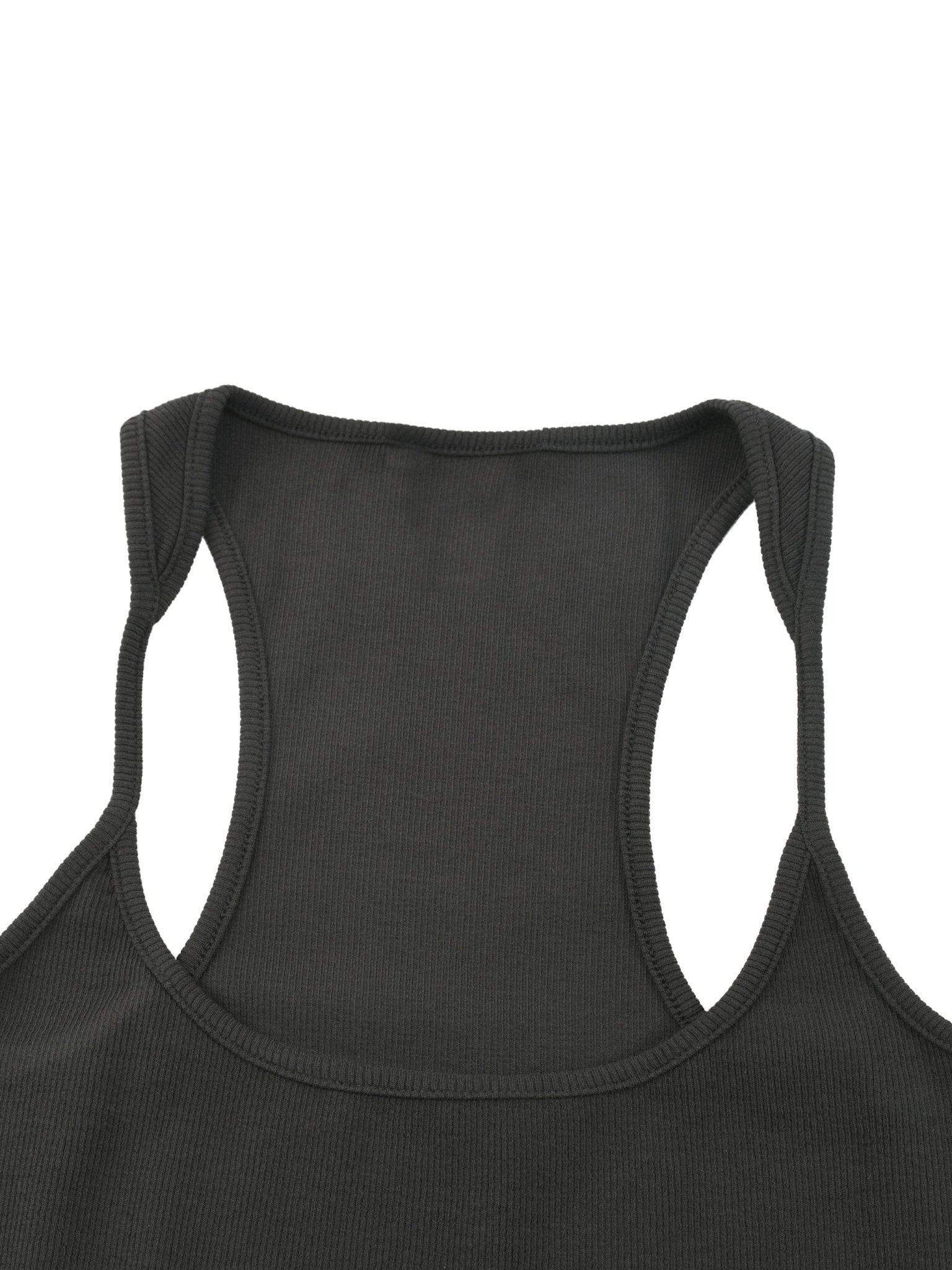 Slim Fit Ribbed Racerback Tank Top - Tara's Tiny Treasures