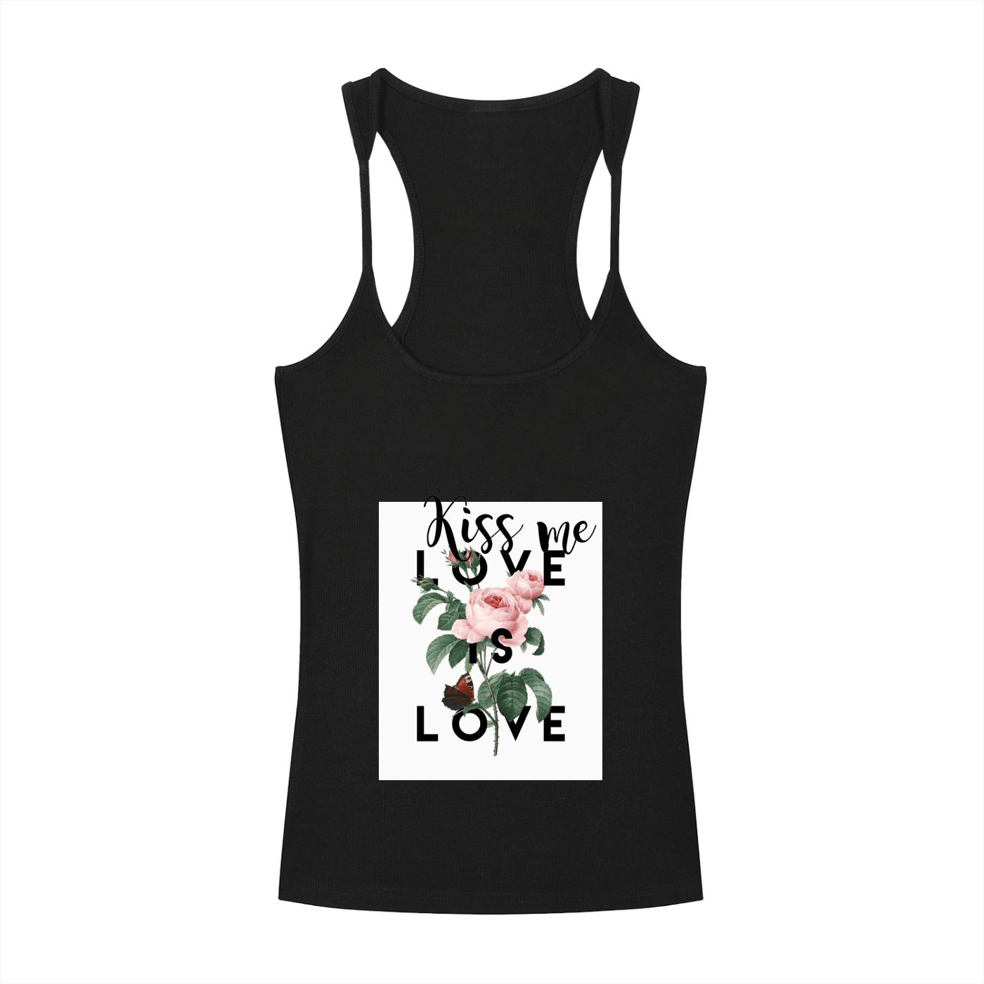 Slim Fit Ribbed Racerback Tank Top - Tara's Tiny Treasures