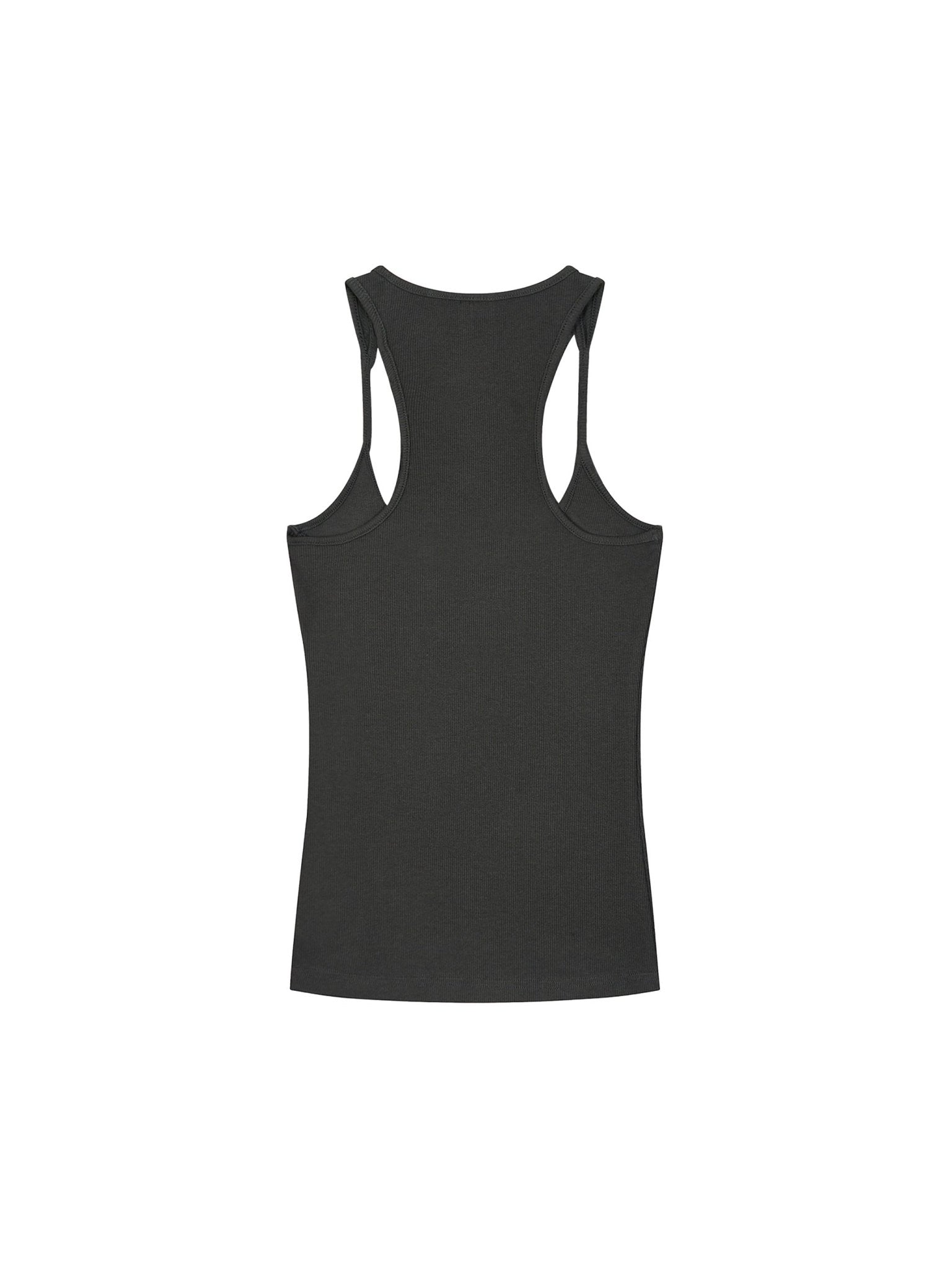 Slim Fit Ribbed Racerback Tank Top - Tara's Tiny Treasures