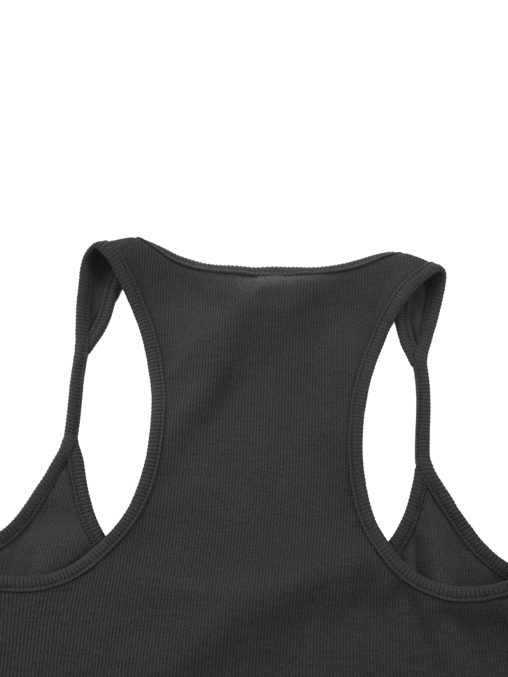 Slim Fit Ribbed Racerback Tank Top - Tara's Tiny Treasures
