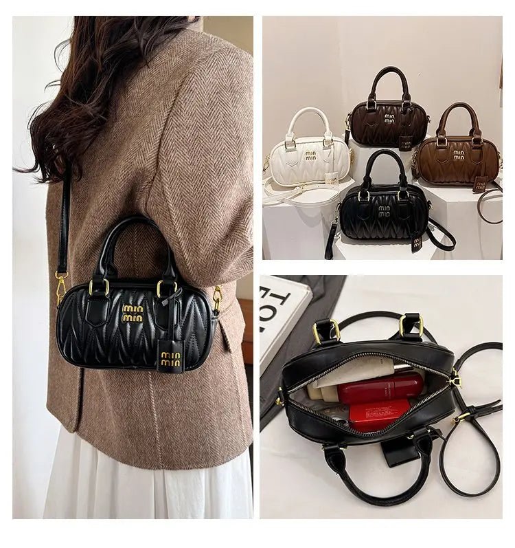 Sophisticated Woven Diaper Bag Women's Bag Crossbody Botanical Garden Walk Raffia Exquisite Portable Trendy Sleek Fashionable - Tara's Tiny Treasures