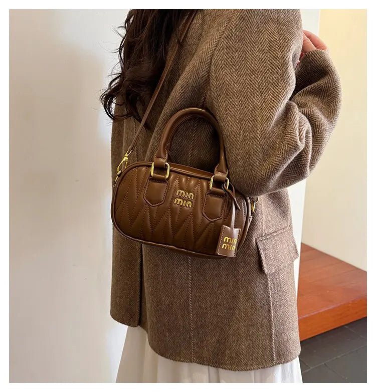 Sophisticated Woven Diaper Bag Women's Bag Crossbody Botanical Garden Walk Raffia Exquisite Portable Trendy Sleek Fashionable - Tara's Tiny Treasures