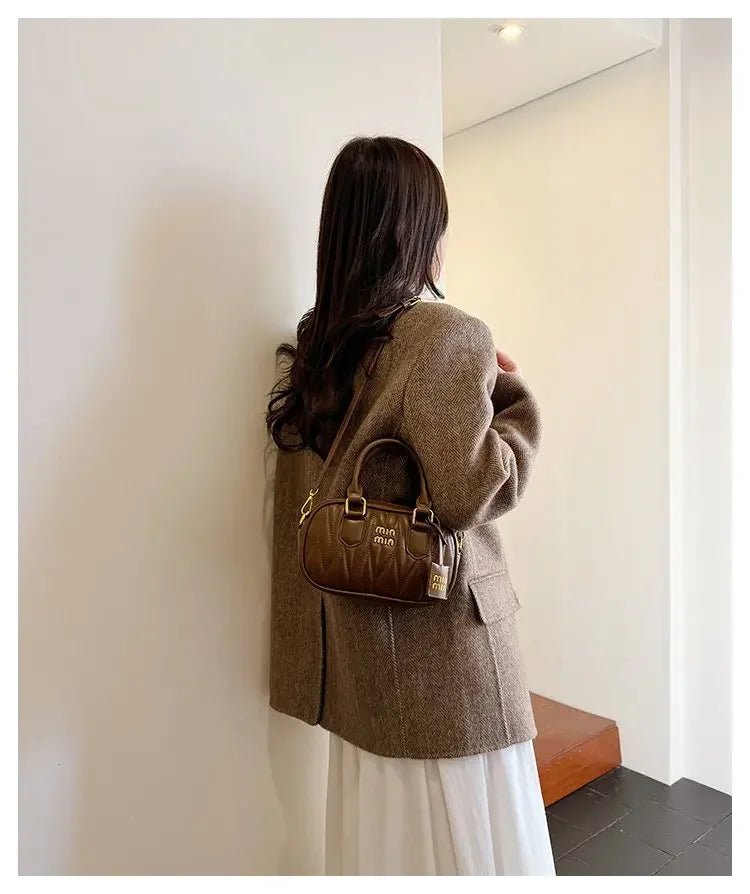 Sophisticated Woven Diaper Bag Women's Bag Crossbody Botanical Garden Walk Raffia Exquisite Portable Trendy Sleek Fashionable - Tara's Tiny Treasures
