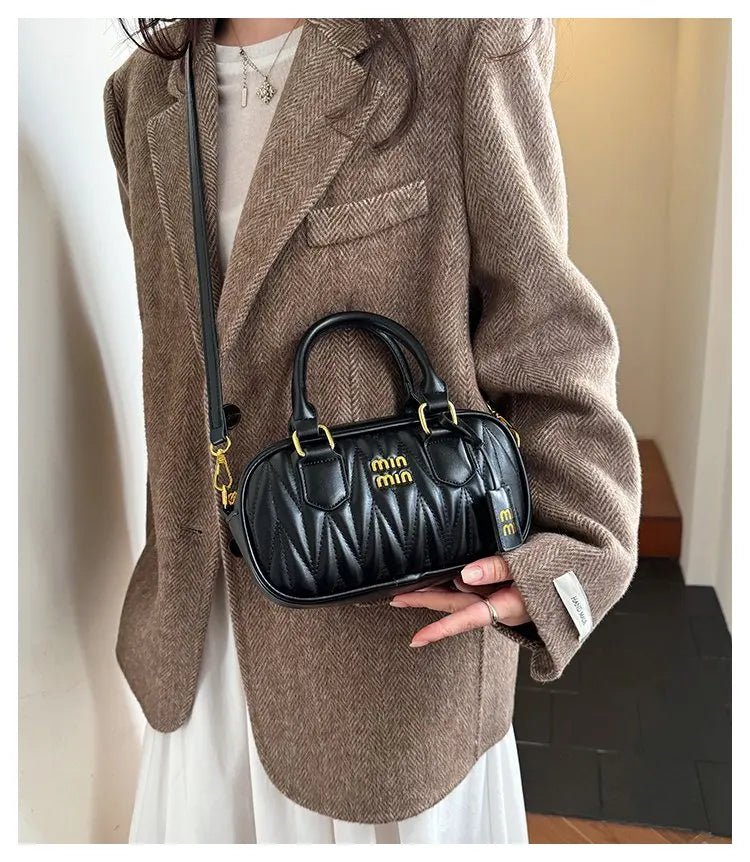 Sophisticated Woven Diaper Bag Women's Bag Crossbody Botanical Garden Walk Raffia Exquisite Portable Trendy Sleek Fashionable - Tara's Tiny Treasures