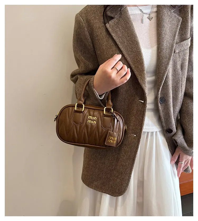 Sophisticated Woven Diaper Bag Women's Bag Crossbody Botanical Garden Walk Raffia Exquisite Portable Trendy Sleek Fashionable - Tara's Tiny Treasures
