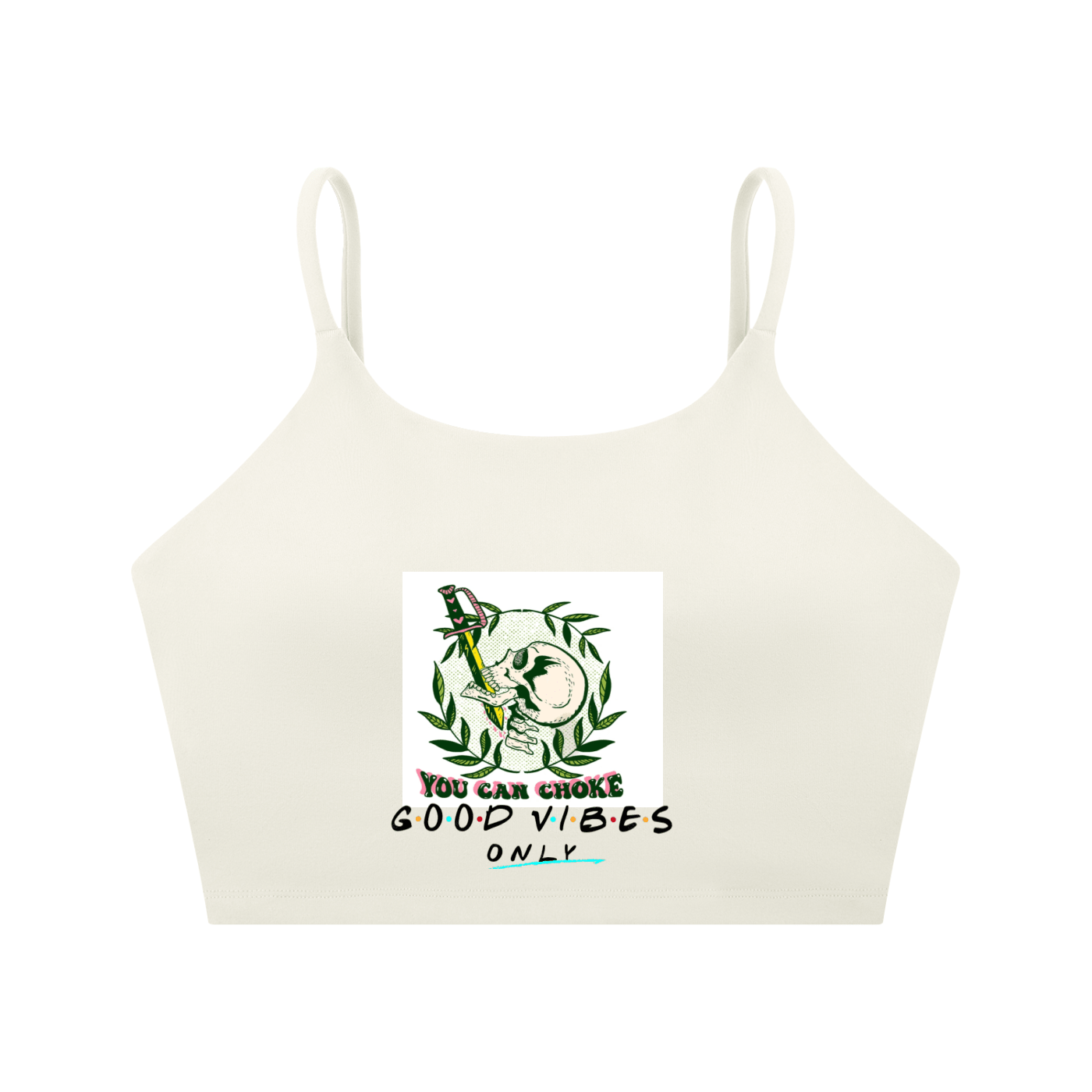 Spaghetti Strap Yoga Sports Bra - Tara's Tiny Treasures