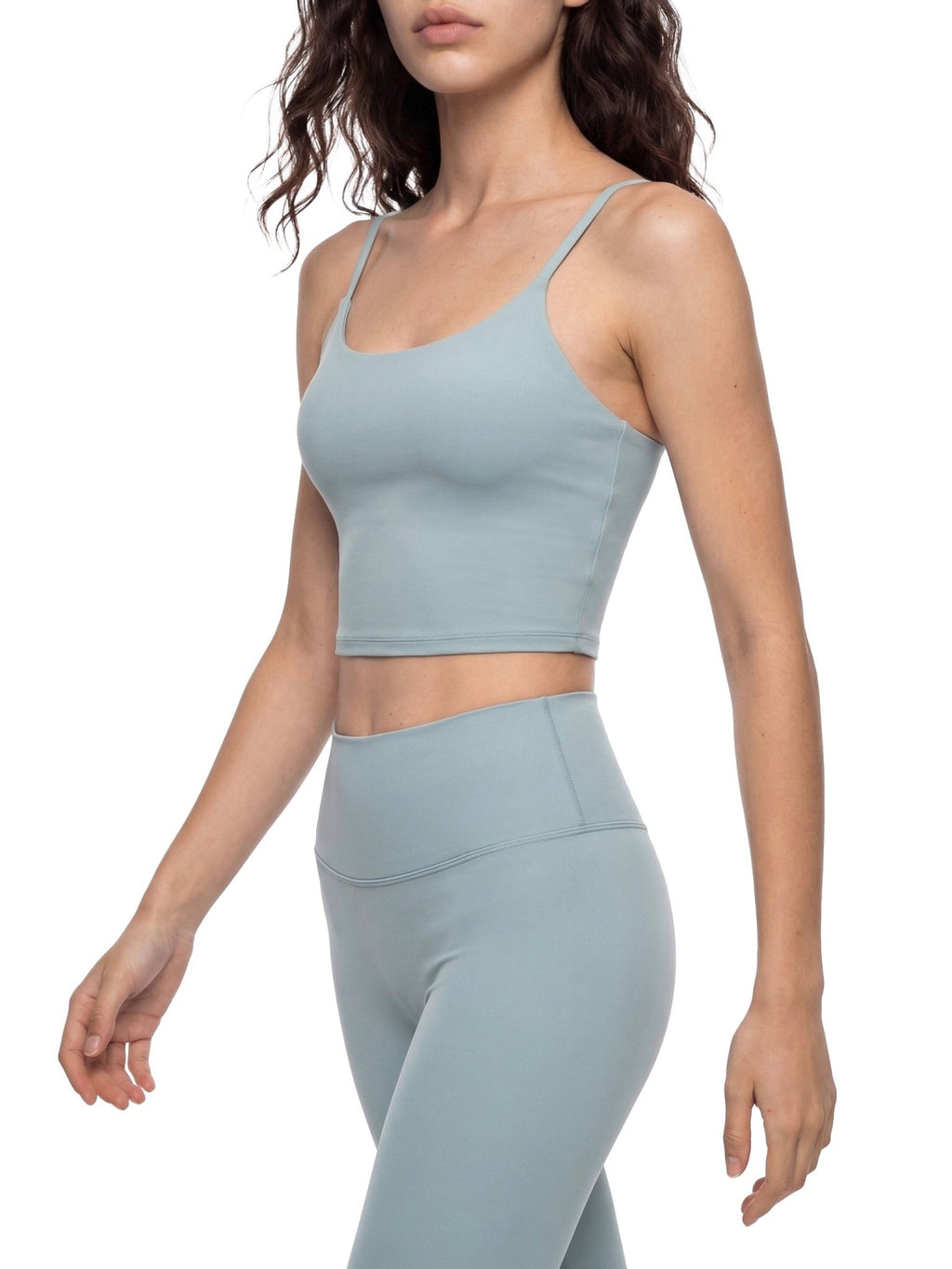 Spaghetti Strap Yoga Sports Bra - Tara's Tiny Treasures