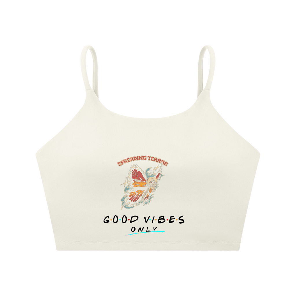 Spaghetti Strap Yoga Sports Bra - Tara's Tiny Treasures