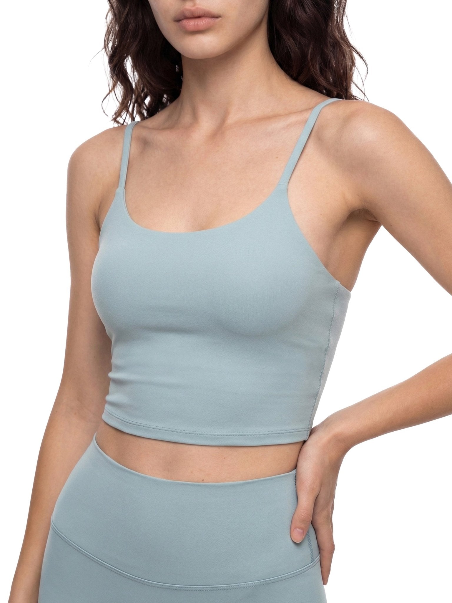 Spaghetti Strap Yoga Sports Bra - Tara's Tiny Treasures