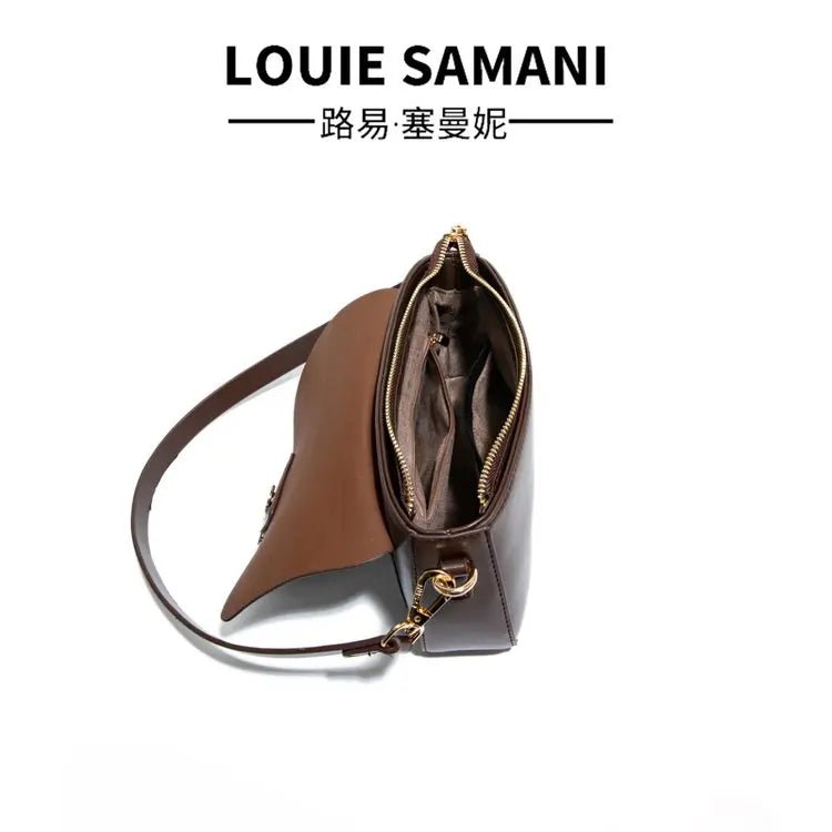 Stylish High-End Designer Diaper Bag Women Luxury Leather Tote Large Capacity Elegant Crossbody Handbag For Versatile Use - Tara's Tiny Treasures