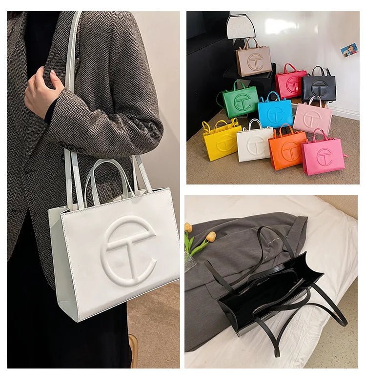Stylish Large-Capacity Camera Tote Bag for Women Versatile Shoulder, Crossbody & Handheld Bag Ideal - Tara's Tiny Treasures