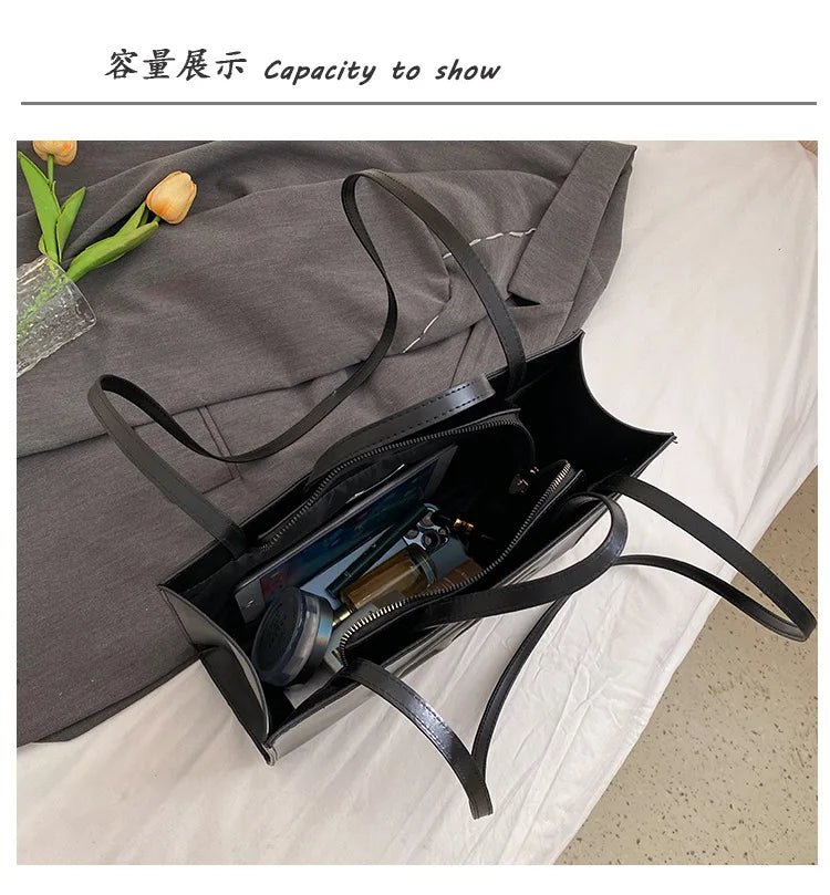 Stylish Large-Capacity Camera Tote Bag for Women Versatile Shoulder, Crossbody & Handheld Bag Ideal - Tara's Tiny Treasures