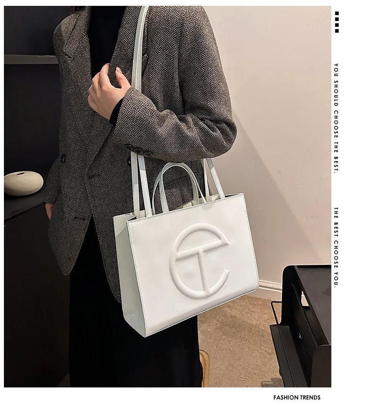Stylish Large-Capacity Camera Tote Bag for Women Versatile Shoulder, Crossbody & Handheld Bag Ideal - Tara's Tiny Treasures