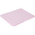 Summer Pet Cooling Mat Dog Cat Self Cooling Mat Ice Silk Breathable Pet Crate Pad Portable Washable Pet Ice Pad Bed Mat Blanket - Tara's Tiny Treasures