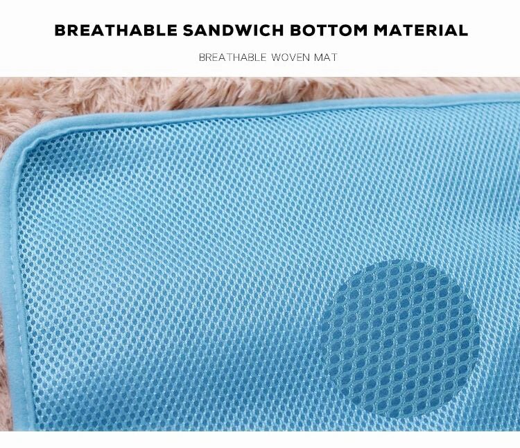 Summer Pet Cooling Mat Dog Cat Self Cooling Mat Ice Silk Breathable Pet Crate Pad Portable Washable Pet Ice Pad Bed Mat Blanket - Tara's Tiny Treasures