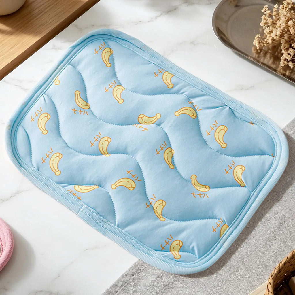Summer Pet Cooling Mat Sleeping Bed Pet Cooling Blanket Portable Pet Cooling Mat Ice Cushion For Small Animals Pet supplies - Tara's Tiny Treasures