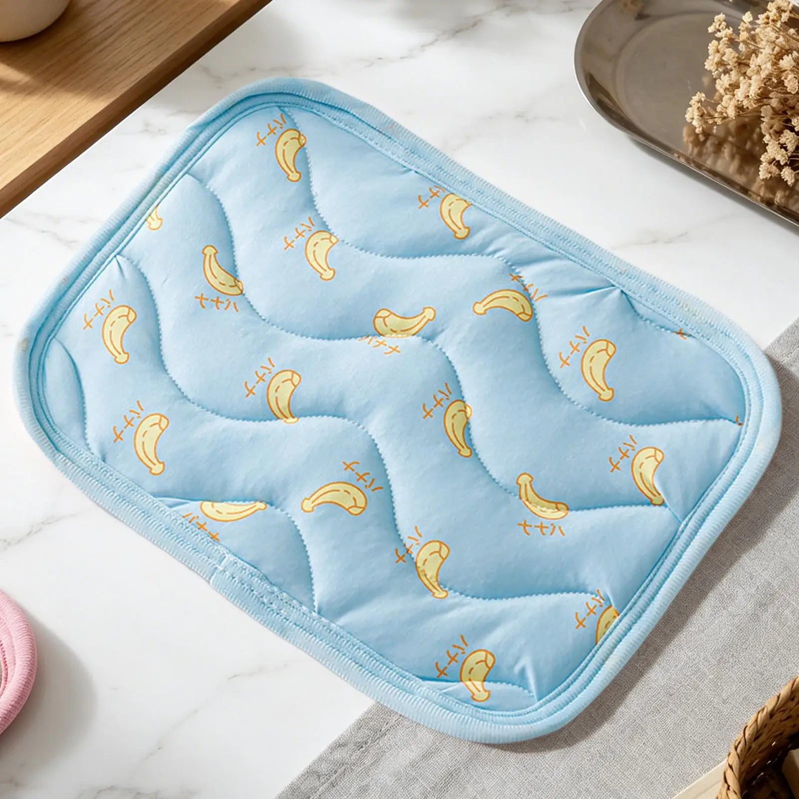 Summer Pet Cooling Mat Sleeping Bed Pet Cooling Blanket Portable Pet Cooling Mat Ice Cushion For Small Animals Pet supplies - Tara's Tiny Treasures